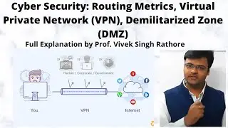 Routing Metrics | Virtual Private Network in Hindi | VPN | Demilitarized Zone | DMZ | Cyber Security
