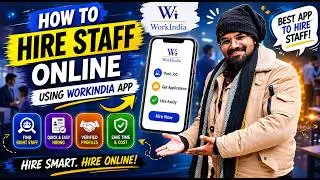How to hire staff from workindia | Workindia me job post kaise kare | Job post on #workindia