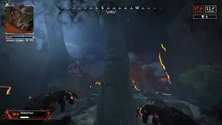 Climbing and Falling off big dinosaur in Shadowfall mode - Apex Legends