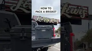How to keep a Holiday brisket warm in a Tundra&reg; 35 Hard Cooler