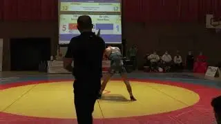 AV Sulgen - SV Ebersbach (75kg Gr.-R&ouml;m. Semih Bosyan - Henrik Roos)