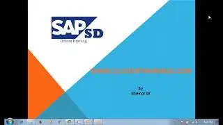 SAP SD Training | 1st Session/Demo | Free Classes