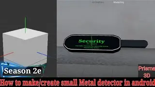 How to make/create security checker in android use Prisma 3D full tutorial easy tips and tricks 