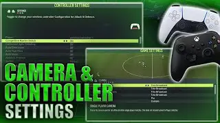 BEST CAMERA & CONTROLLER SETTINGS! FIFA 22 Tutorial & Tips