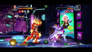 5* Antorcha Humana 5/65 vs Dyscordia (Dificultad Nobleza) - Marvel Contest of Champions