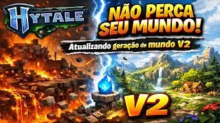 N&Atilde;O PERCA SEU MUNDO! Atualizando a Gera&ccedil;&atilde;o V2 no Hytale
