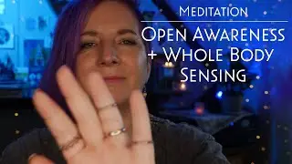 Guided Meditation - Open Awareness & Whole Body Sensing with Reiki ASMR Energy Healing