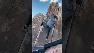 Thot Provoking V4/5 | Red Rock (Kraft Boulders