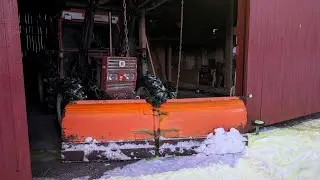 Adapting a V-plow to the Fiat 90-90 Turbo