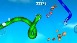 SNAKE VS WORM OI 03 MADALING LARUIN #pasttime #snakegame #rowenaacostavlog 