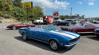 Test Drive 1968 Chevrolet Camaro Convertible SOLD $29,900 Maple Motors #1300