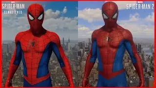 Peter's Classic Suit In Marvel's Spider Man 1 And 2 (4K 60fps)