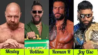 Roman Reigns, Seth Rollins, Jon Moxley & Jey Uso Evolution | Then vs Now 2025 ⚡