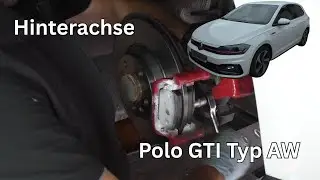 Bremsklötze und Bremsscheiben wechseln - Hinterachse - POLO AW GTI