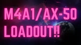 WARZONE LOADOUT!!  M4A1/AX-50 gameplay and class setup