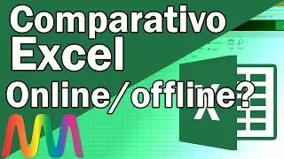 Comparativo Excel local (offline) / Excel Online - Descobrindo as diferenças na prática.