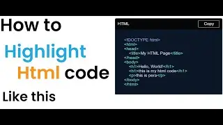 how to write html code in our website  #ytvideo