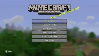 Minecraft Xbox 360 Edition Title Screen - 8 Hours
