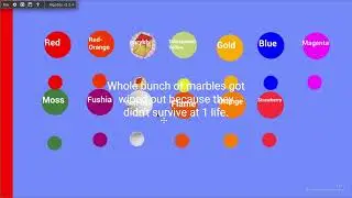 Survival Marble Race Again Rounds 16-18