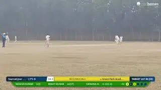 Green Park Academy vs Samstipur Cricket Club Live Cricket Match | UNHYED SPORTS CUP (Super Four) Li