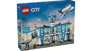 LEGO 60502 Instructions | City | Airport with Airplane | Airport
