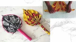 DIY FABRIC HANDFAN| SIMPLE TUTORIAL WITH INSTRUCTIONS| EASY! 2026