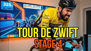 TOUR DE ZWIFT STAGE 4 | Será que eu AGUENTO? 😱 AO VIVO