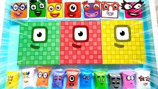 Numberblocks7 Box of Compilation Step Squad vs Alphablocks ASMR Shot Gun Satifying Video ASMR