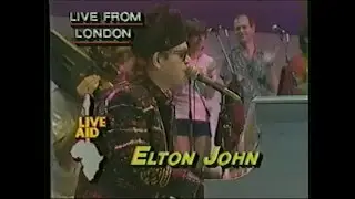 Elton John - I'm Still Standing (ABC - Live Aid 7/13/1985)