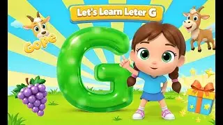 تعليم حرف G للأطفال | برنامج النطق الحروف الإنجليزي  |Learn English letters / #رسوم_متحركة/عالم دنا 