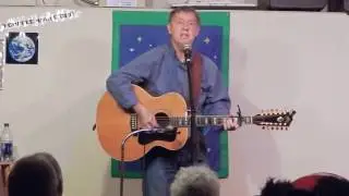Roger Pierce -  The Universe - A Monty Python Song - at the One World Coffee House -  DSCN9964