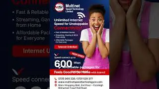 Multinet Speed Technology &ndash; Fast, Reliable, Affordable Internet!Stay connected with high-speed