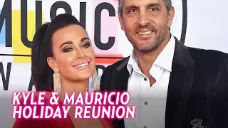 Kyle Richards and Mauricio Umansky Spend Holidays Together &mdash; But Aren&rsquo;t Back Together