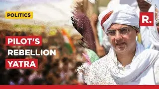 Exclusive: Sachin Pilot Supporters Attack Ashok Gehlot-Led Rajasthan Govt During Jan Sangharsh Yatra