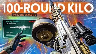 I tried the KILO 100 ROUNDS in Warzone and they RUINED EVERYONE!