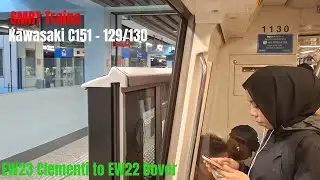 SMRT KHI C151 - 129/130 | EW23 Clementi to EW22 Dover (EWL)
