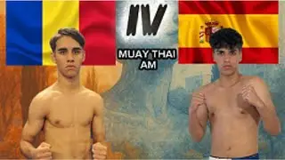 ROBERT DIN ( RH BOXING) VS MATEO BERNABEU (YOKSUTHAI) MUAY THAI AMATEUR