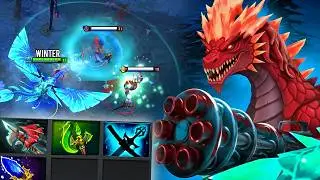 How to Dominate Mid with Winter Wyvern | Patch 7.40c