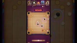 1000% Aura 🔥 Impossible Finish 🤯#shorts #ytshort #carrompool #viralvideo #gaming