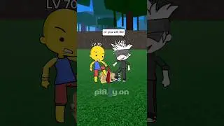 doge want to help his friend, but.. #roblox #robloxfruit #robloxanimation #bloxfruits