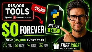 I Replaced $15,000 Lead Gen Tools With 1 Python File (Free Code)