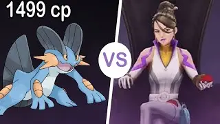 Great League Swampert Destroys Sierra in Pokemon Go(#shorts)