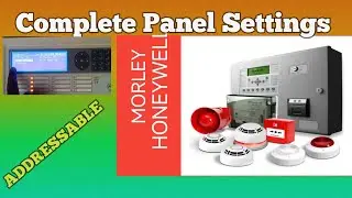 Honeywell Addressable Fire Alarm complete Panel Setting and Commissioning Training morley DXC4 Panel