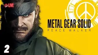 METAL GEAR SOLID: PEACE WALKER - (SAGA BIG BOSS) - Parte 2 [En vivo]