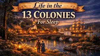 American History for Sleep &mdash; Life in the 13 Colonies (1 Hour)