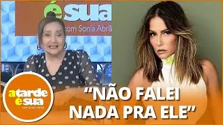 Deborah Secco revela que flagrou ex-marido com amante e Sonia Abrão conta caso hilário