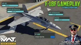 MWT : F-18F ( American Strike Fighter) Damage Review|| Close Alpha Test || MWT