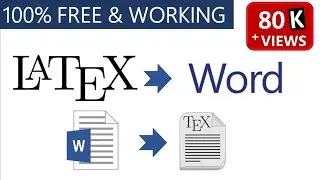 How to Convert Latex to Word | FREE and Working | GrindEQ Latex to Word Conversion