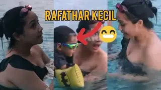 NAGITA HOT INFO ● Diajak Nagita, Rafathar Berani Renang Di Kolam Orang Dewasa