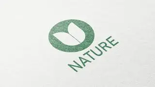 How To Create Simple Nature Logo Design In Adobe Illustrator Tutorial @SumaiyaAkter12348